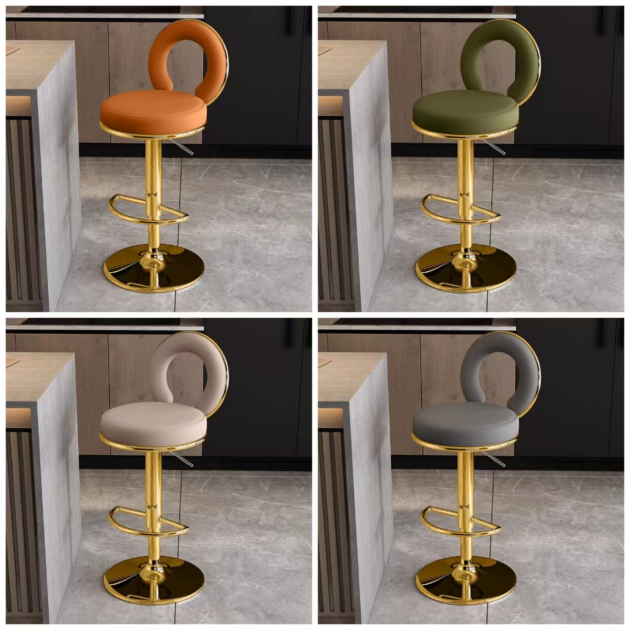 chaises de bar de luxe